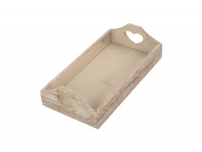 SMALL SHALLOW HEART CUT-OUT TRAY