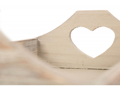 SMALL SHALLOW HEART CUT-OUT TRAY