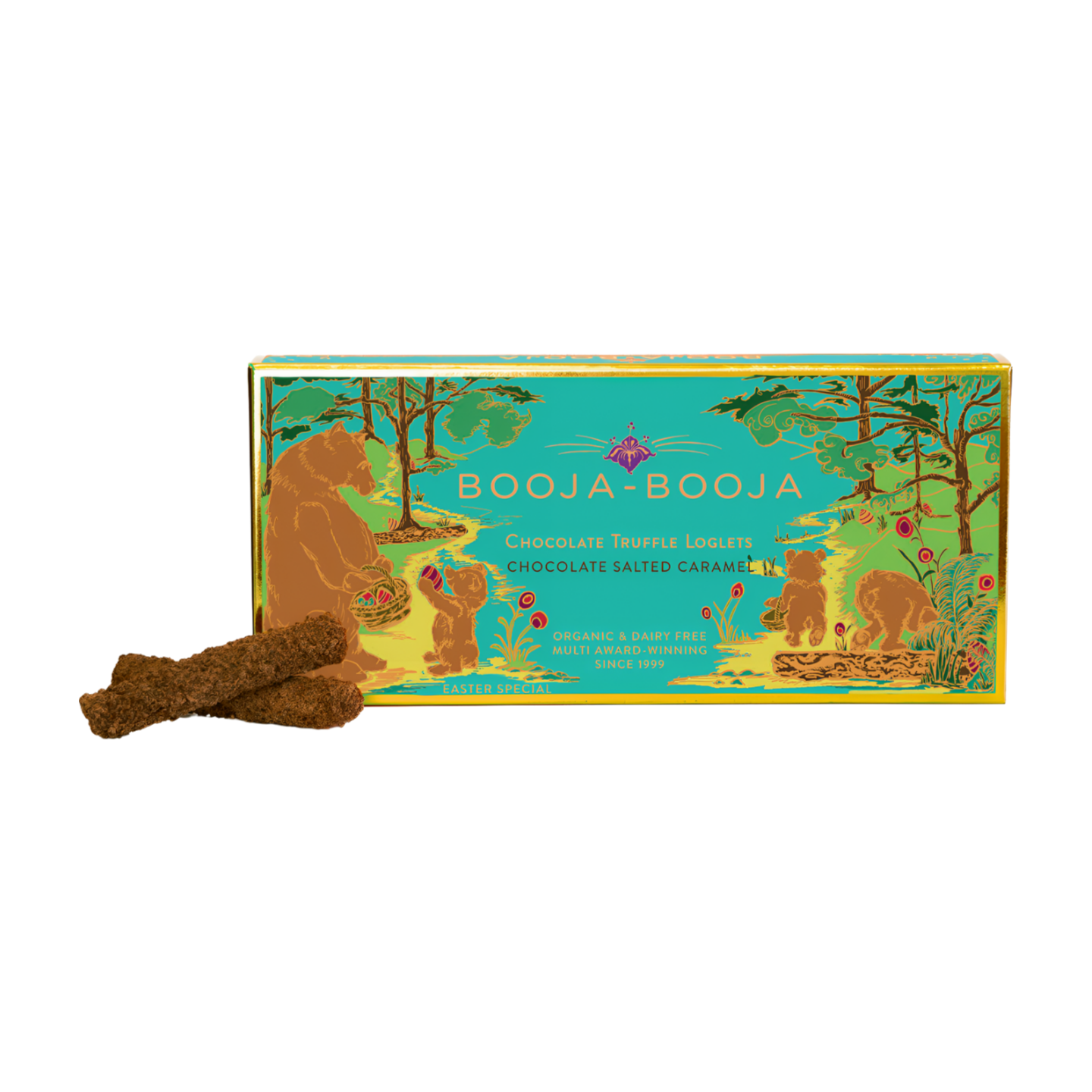 Booja-Booja Chocolate Salted Caramel Truffle Loglets (115g)