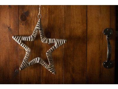 FLAT ANTIQUE WASH STAR