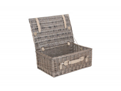 18" ANTIQUE WASH HAMPER