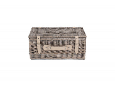 18" ANTIQUE WASH HAMPER