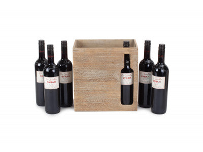 6 WINE BOTTLE CUT-OUT CARRIER