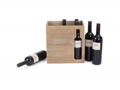 6 WINE BOTTLE CUT-OUT CARRIER
