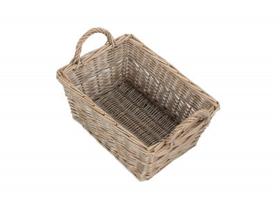 MEDIUM ANTIQUE WASH HANDLED STORAGE SOLUTION - UNLINED