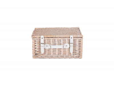 16" WHITE HAMPER