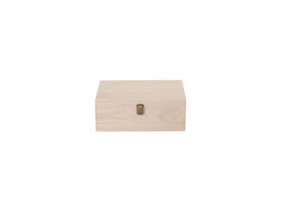 12" UNVARNISHED WOODEN BOX