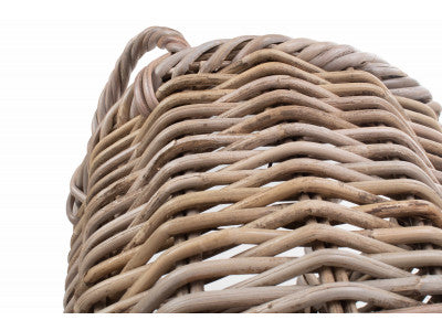 ROUND RATTAN UMBRELLA BASKET