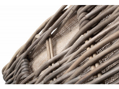 LARGE UNDER BENCH BASKET with CORDURA LINING