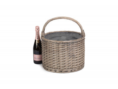 ROUND GREY CHILLER BASKET