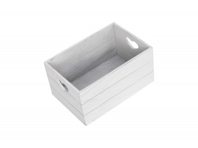 SMALL VINTAGE HEART CUT-OUT CRATE