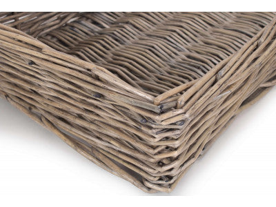 SMALL ANTIQUE WASH STRAIGHT-SIDED TRAY