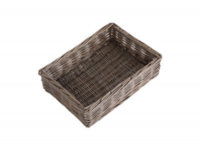 MEDIUM ANTIQUE WASH STRAIGHT-SIDED TRAY