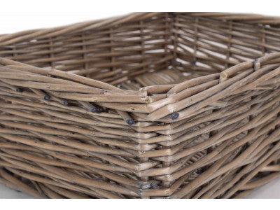 MEDIUM ANTIQUE WASH STRAIGHT-SIDED TRAY