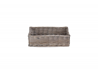 LARGE ANTIQUE WASH STRAIGHT-SIDED TRAY