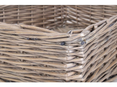 LARGE ANTIQUE WASH STRAIGHT-SIDED TRAY