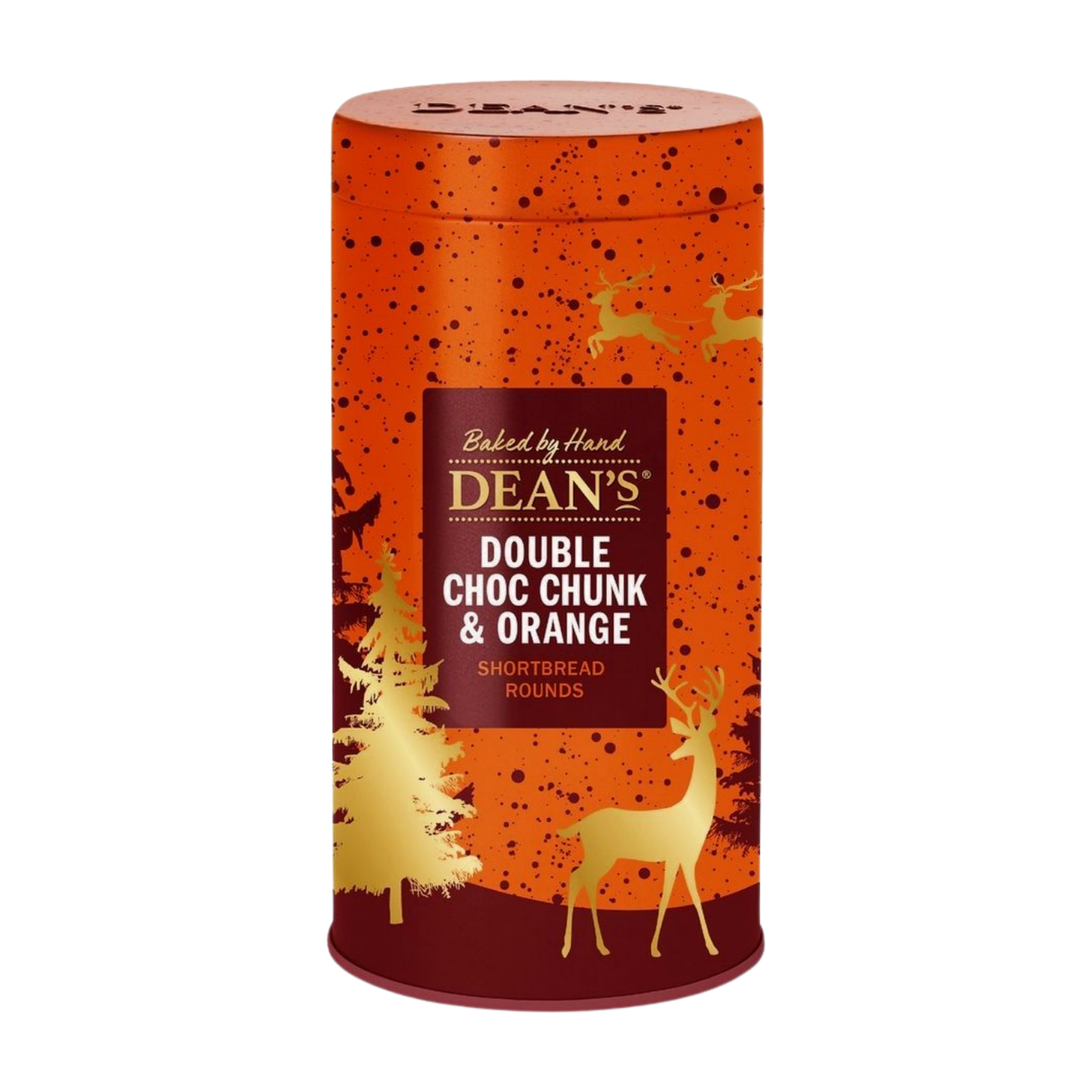 Dean's Double Choc Chunk & Orange Shortbread Rounds (150g)