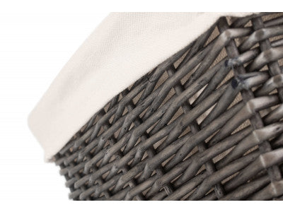 LARGE ANTIQUE WASH FINISH TRAY with LINING