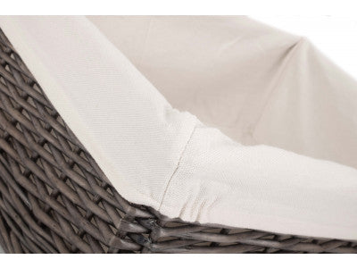 EXTRA LARGE ANTIQUE WASH FINISH TRAY with LINING