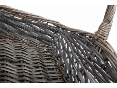 LARGE SLOPE-SIDED ANTIQUE WASH TRUG