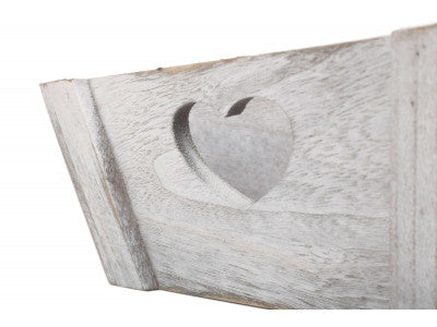 SMALL VINTAGE HEART CUT-OUT TRAY