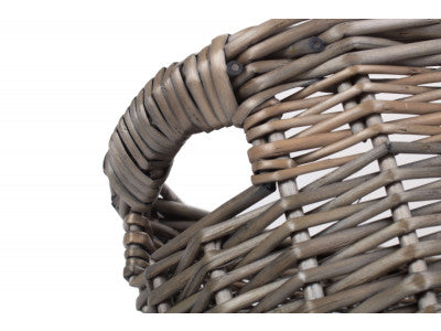 OVAL TOILET ORGANISER BASKET