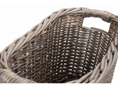 OVAL TOILET ORGANISER BASKET