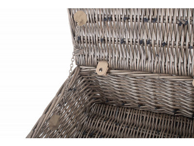 14" ANTIQUE WASH HAMPER
