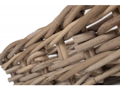 SQUARE RATTAN SERVING BASKET