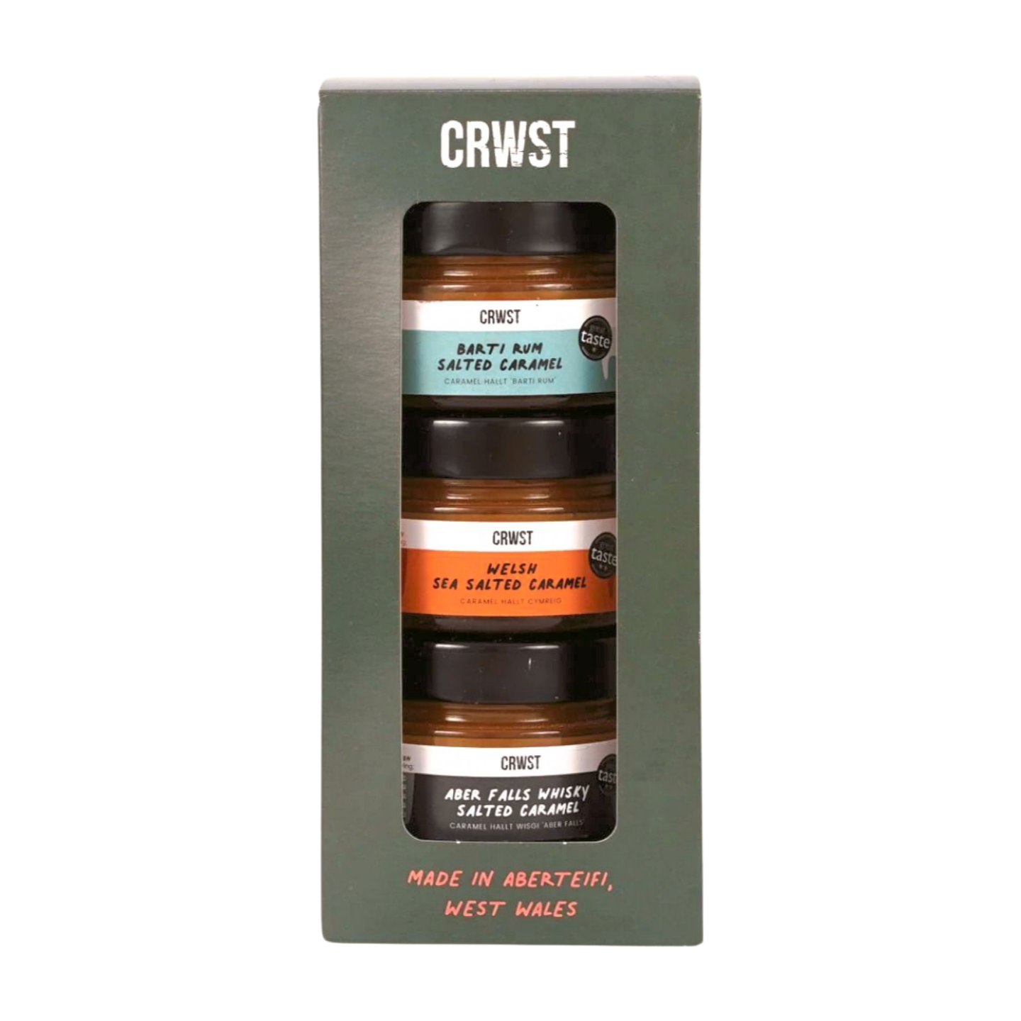 Crwst Caramel Gift Set (3x100g)