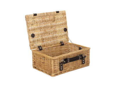 14" WICKER HAMPER