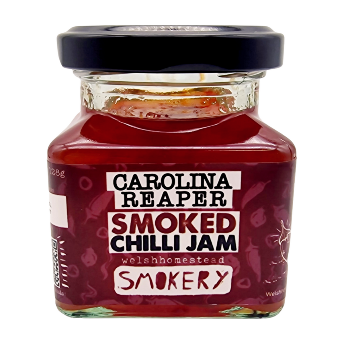 Welshhomestead Smokery Carolina Reaper Smoked Chilli Jam (128g)