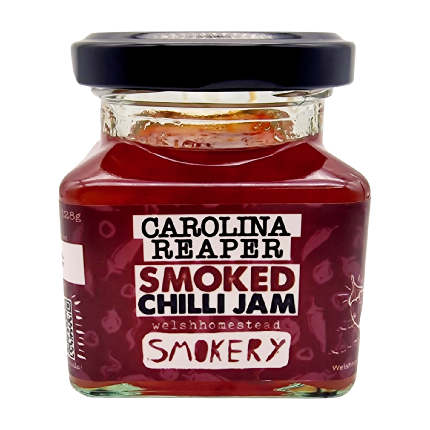 Welshhomestead Smokery Carolina Reaper Smoked Chilli Jam (128g)