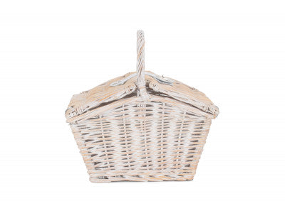 SMALL WHITE ELEGANT HAMPER