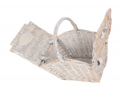 SMALL WHITE ELEGANT HAMPER