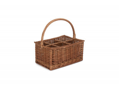 DOUBLE STEAMED 6 BOTTLE WINE CARRIER