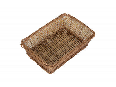 LARGE TAPERED SPLIT WILLOW TRAY