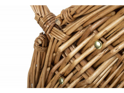 SLOPE-SIDED LIGHT STEAMED HAMPER