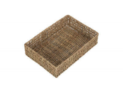 MEDIUM RECTANGULAR SEAGRASS TRAY