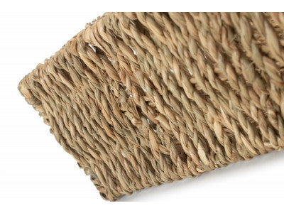 MEDIUM RECTANGULAR SEAGRASS TRAY