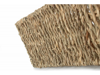 LARGE RECTANGULAR SEAGRASS TRAY