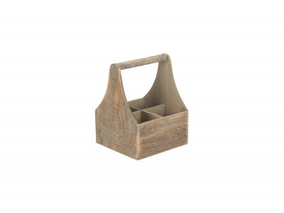 OAK EFFECT 4 BOTTLE CARRIER