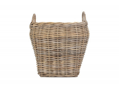 AMPHORA RATTAN LOG BASKET with CORDURA LINING