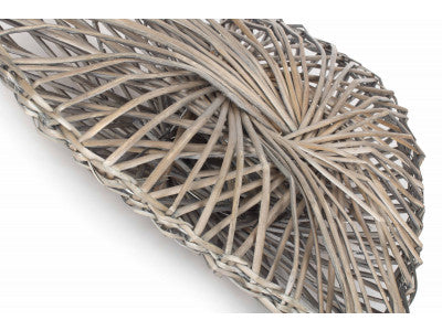 LARGE GREY HEART WREATH