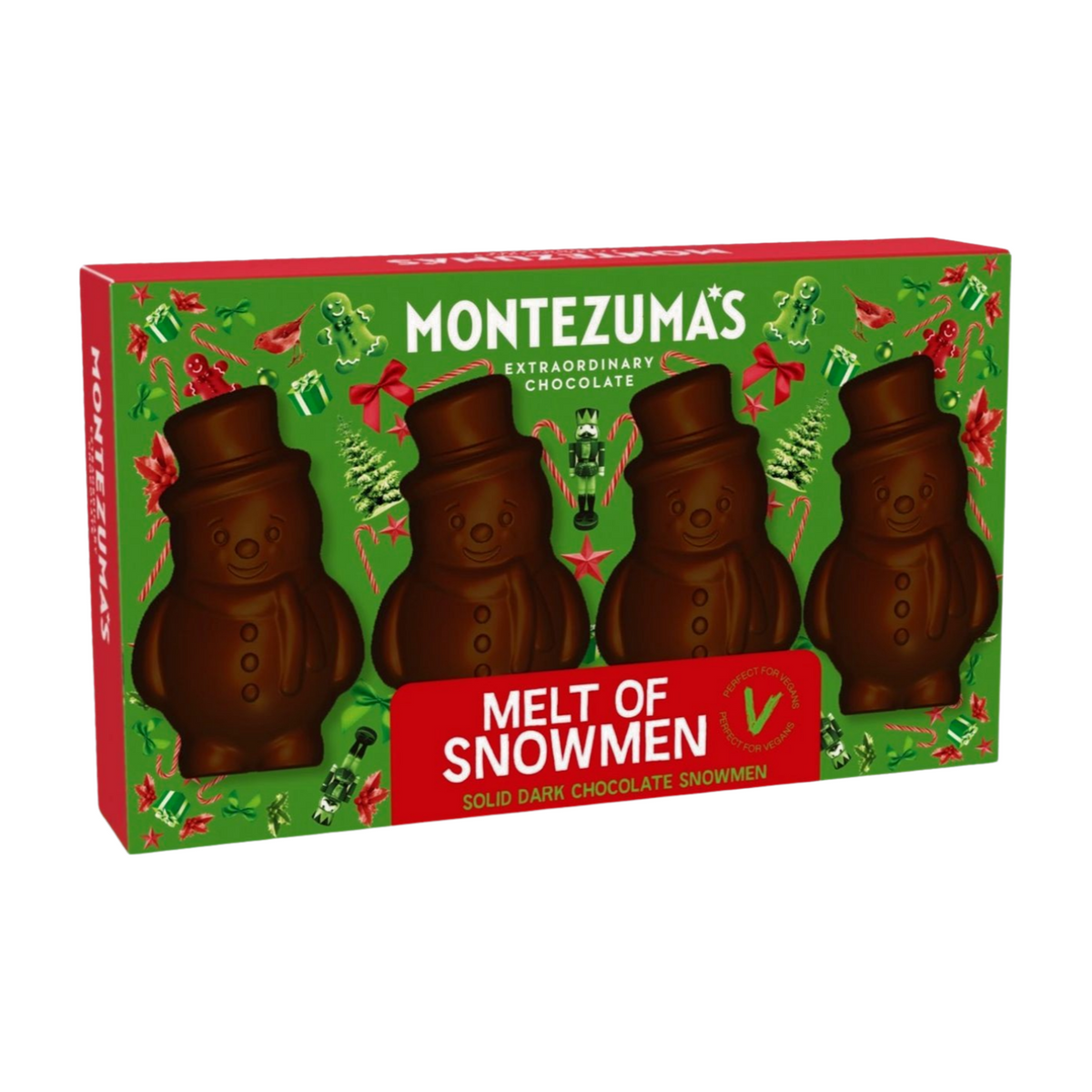 Montezuma's Solid Dark Chocolate Snowmen (60g)