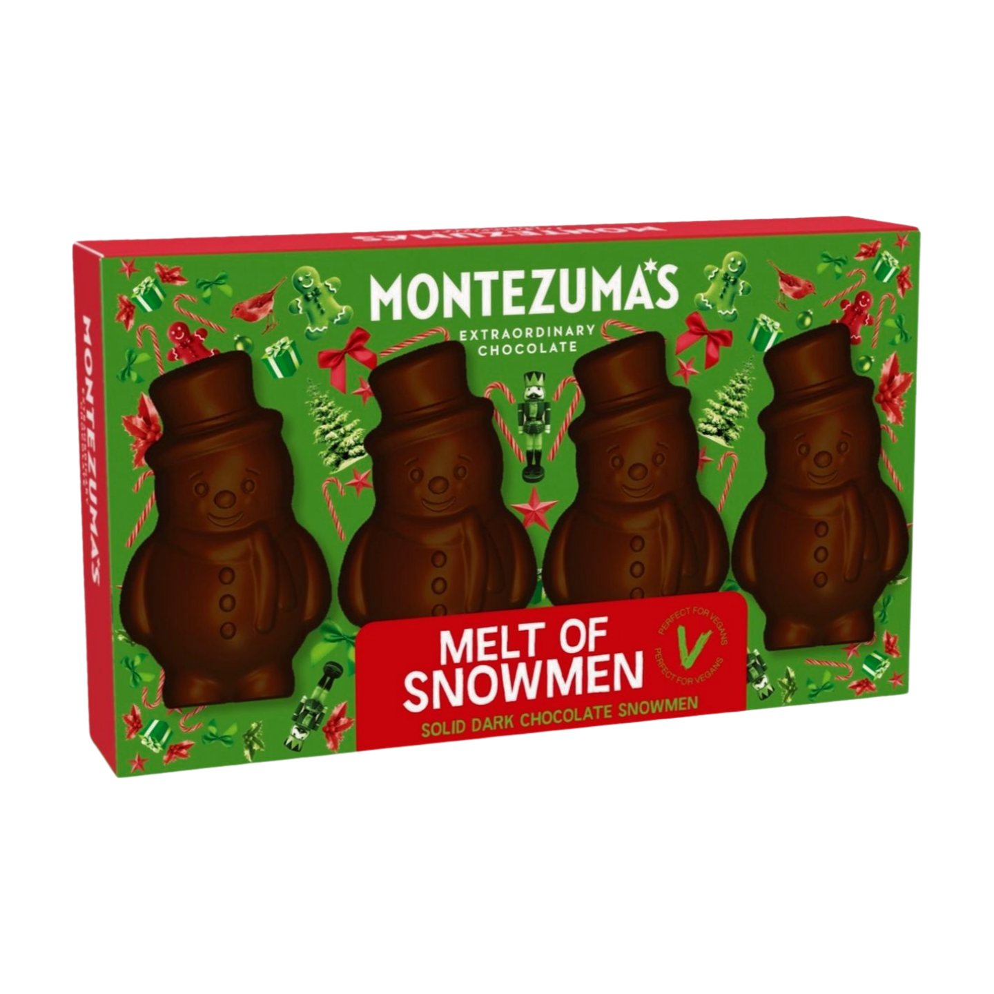 Montezuma's Solid Dark Chocolate Snowmen (60g)