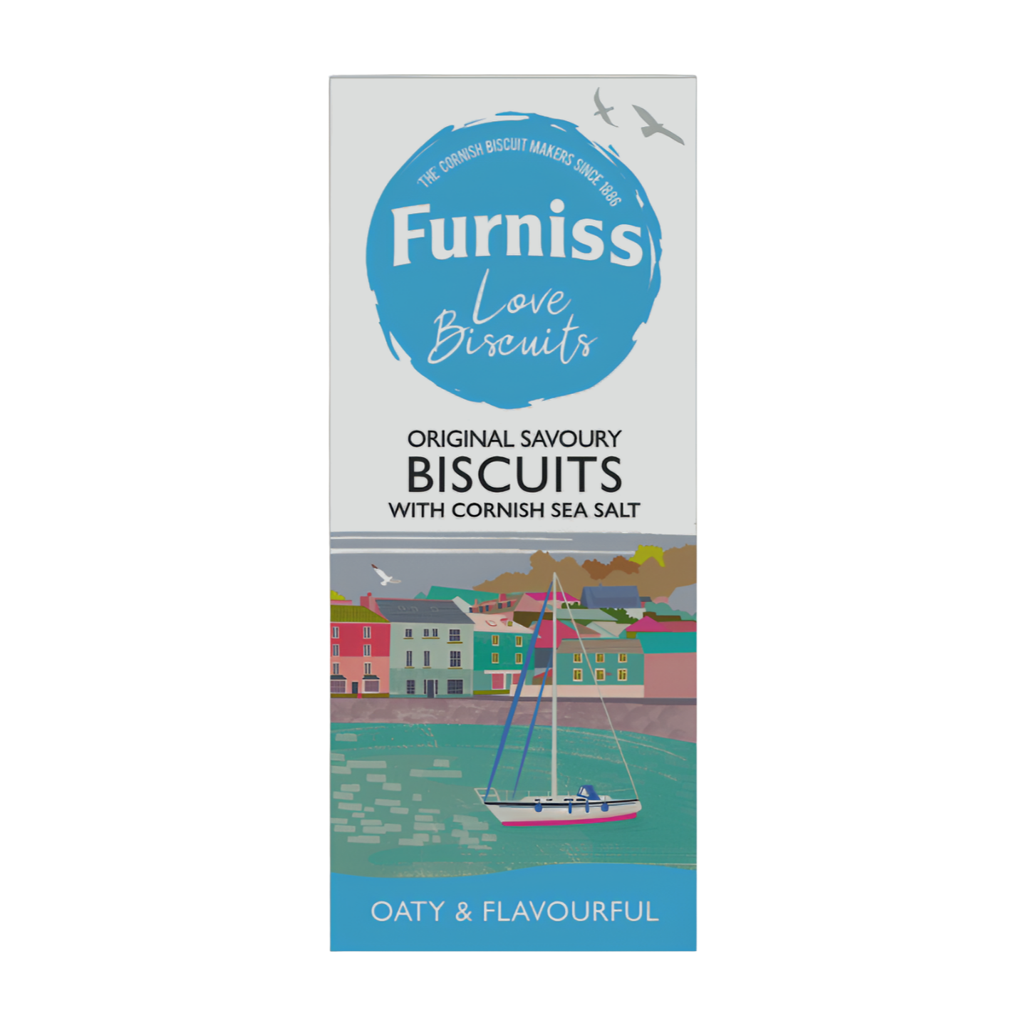 Furniss Original Savoury Biscuits with Cornish Sea Salt (170g)