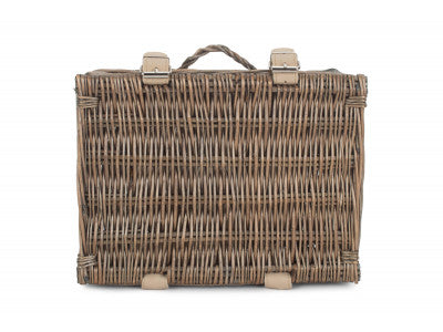 10" ANTIQUE WASH WILLOW HANDLE HAMPER