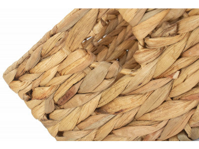 SMALL WATER HYACINTH STORAGE BASKET SIZE 2