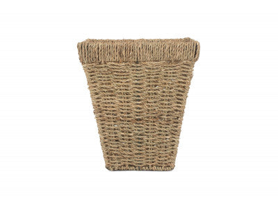SEAGRASS SQUARE WASTE PAPER BASKET